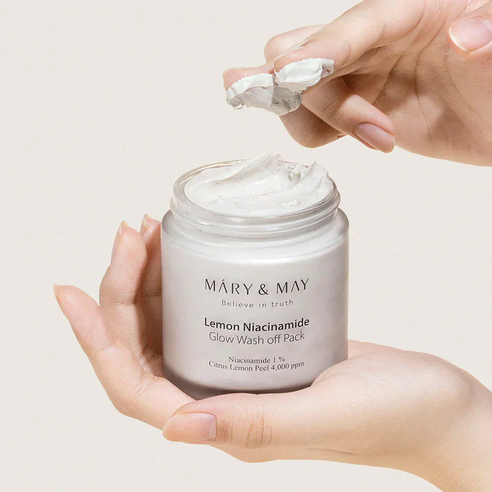 MARY&MAY Lemon Niacinamide Glow Wash Off Pack 125g - Image 8