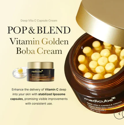 MEDICUBE Deep Vita C Capsule Cream 55g - Image 3