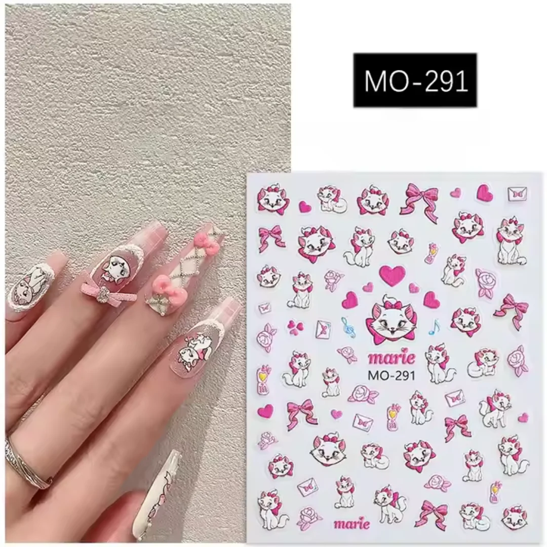 MOSR Nail Art Sticker Marie Cat - Image 3