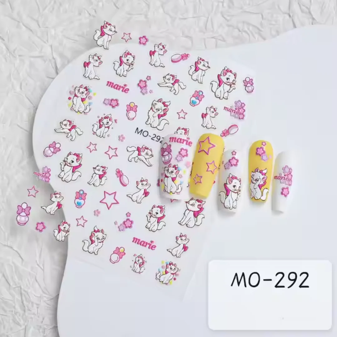 MOSR Nail Art Sticker Marie Cat - Image 4