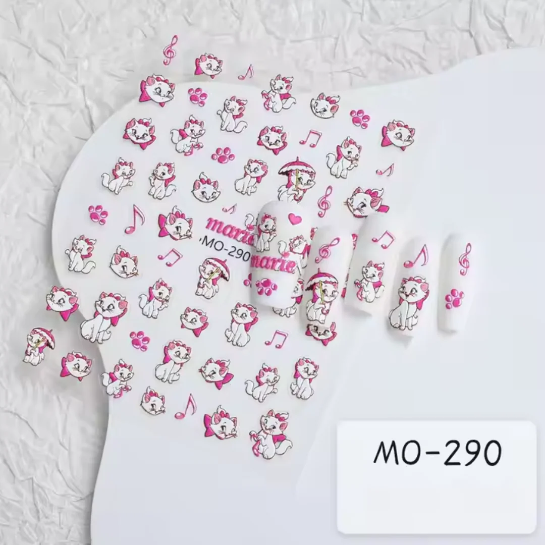 MOSR Nail Art Sticker Marie Cat - Image 5