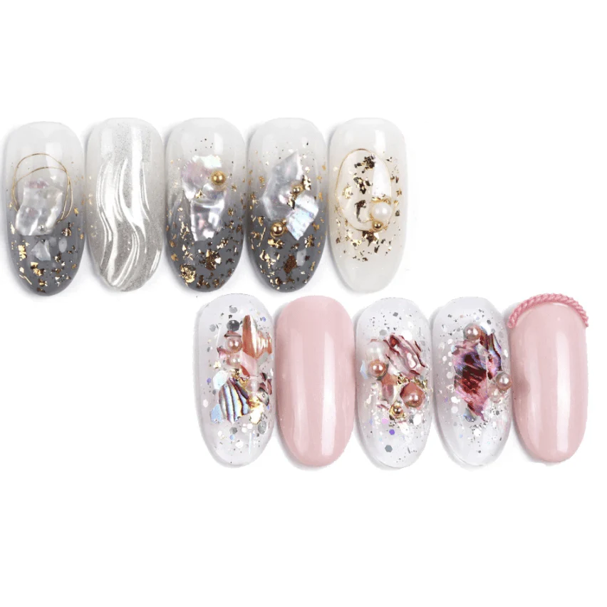 JNBS Nail Art 3D Slices 08 (Seashell) - Image 3