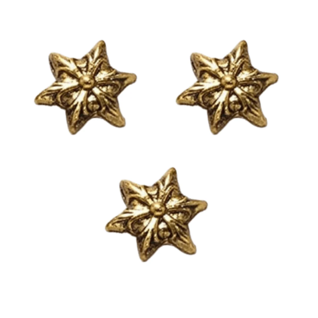 JNBS Nail Charm 52 Cross Star (10pcs) - Image 2