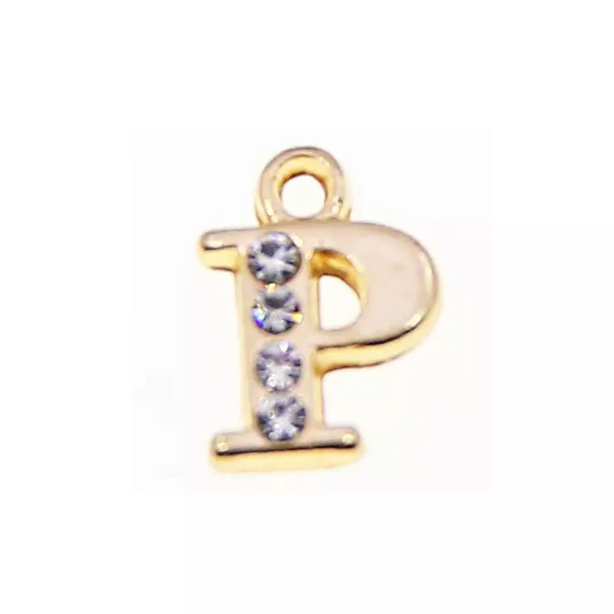 JNBS Nail Piercing Charm 08 Gold Alphabet/ Letter (2pcs) - Image 15