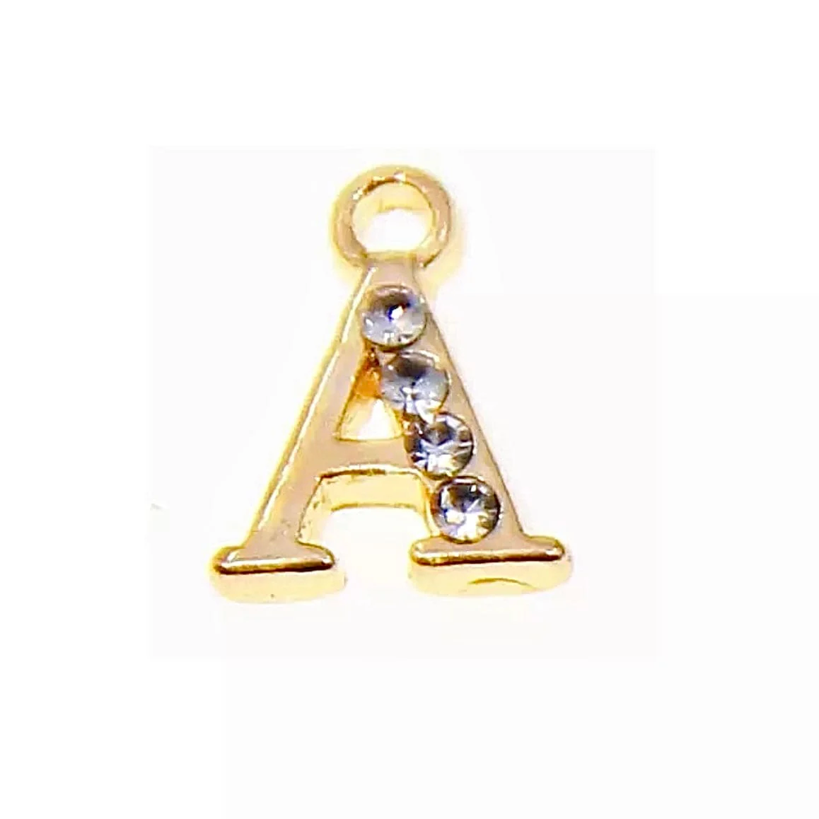 JNBS Nail Piercing Charm 08 Gold Alphabet/ Letter (2pcs) - Image 2