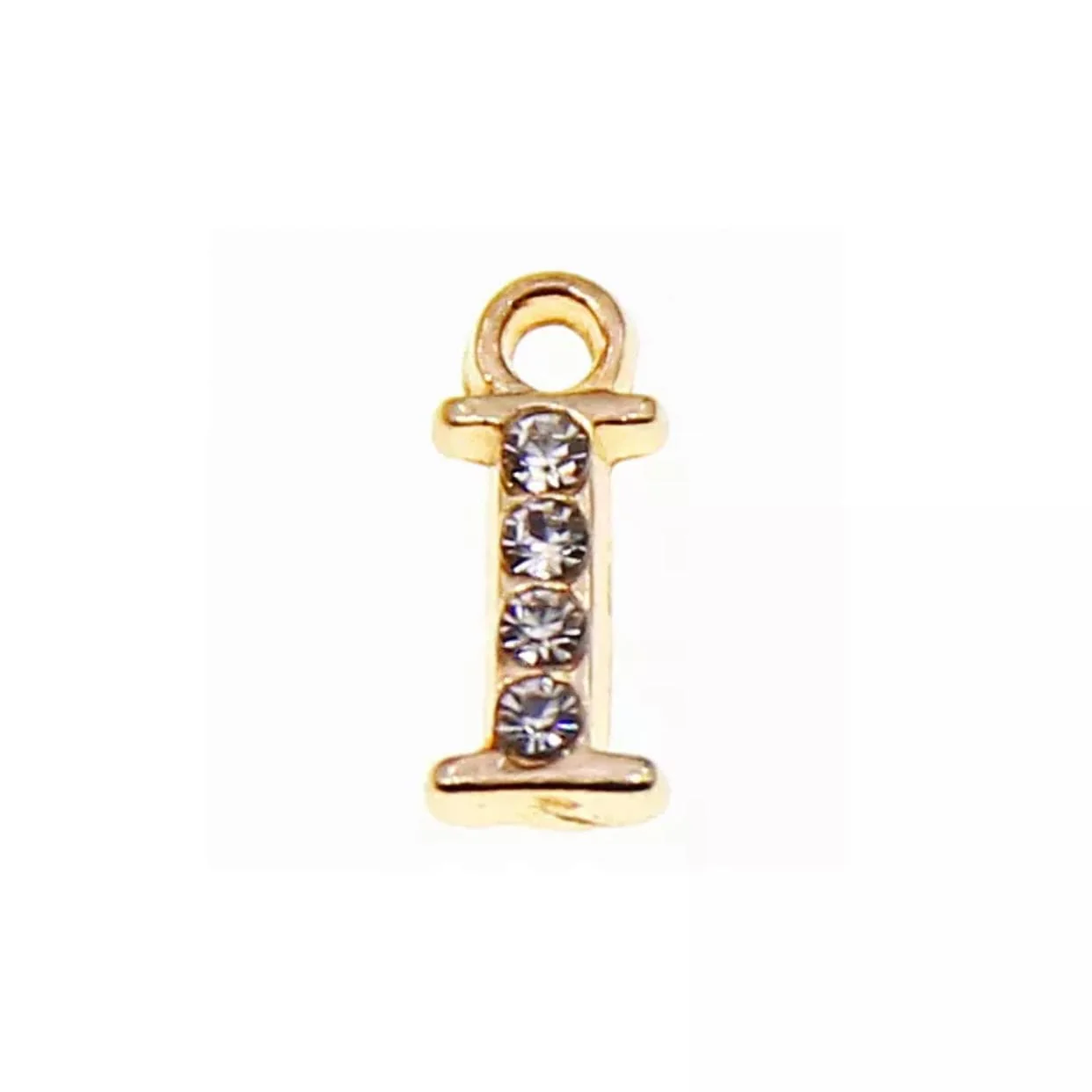 JNBS Nail Piercing Charm 08 Gold Alphabet/ Letter (2pcs) - Image 20