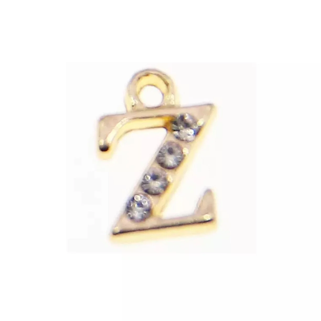 JNBS Nail Piercing Charm 08 Gold Alphabet/ Letter (2pcs) - Image 5