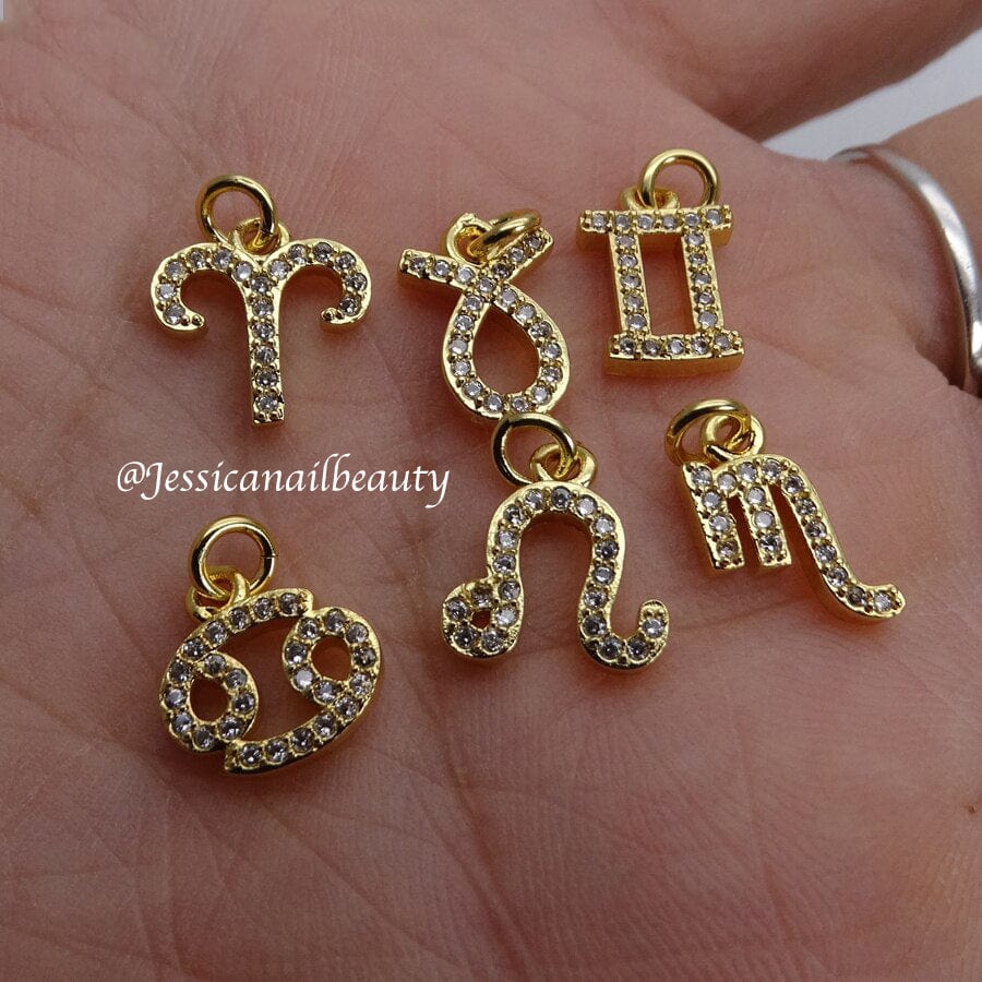 JNBS Nail Piercing Charm 08 Zodiac (5pcs) - Image 3