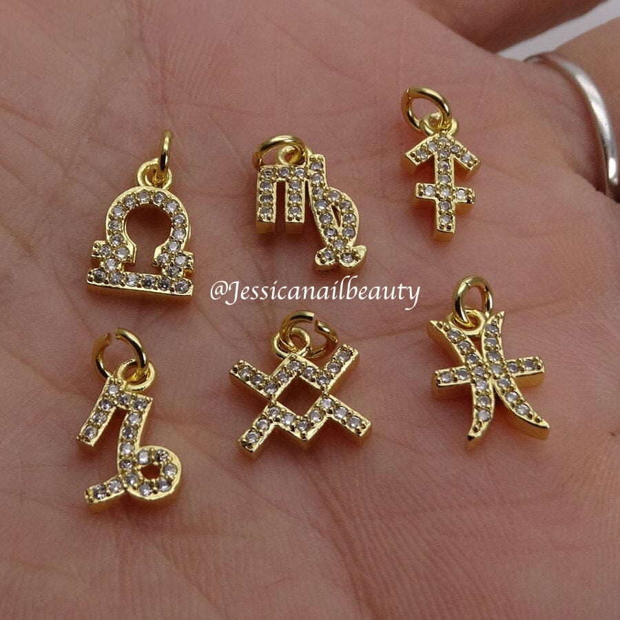 JNBS Nail Piercing Charm 08 Zodiac (5pcs) - Image 4