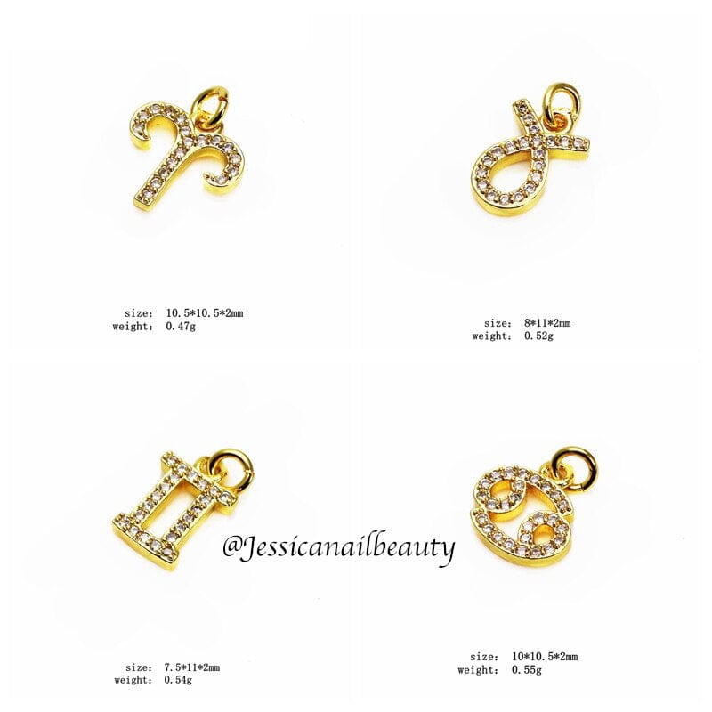 JNBS Nail Piercing Charm 08 Zodiac (5pcs) - Image 6