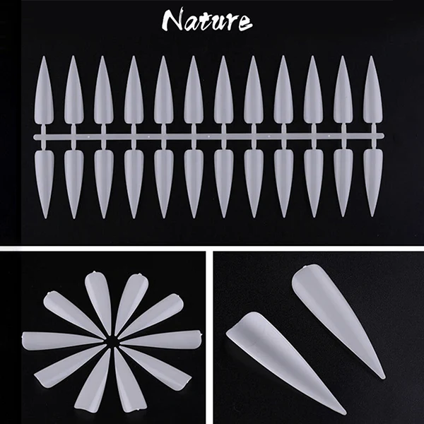 JNBS Nail Swatch Sample Display Stiletto (Pack of 240pcs)