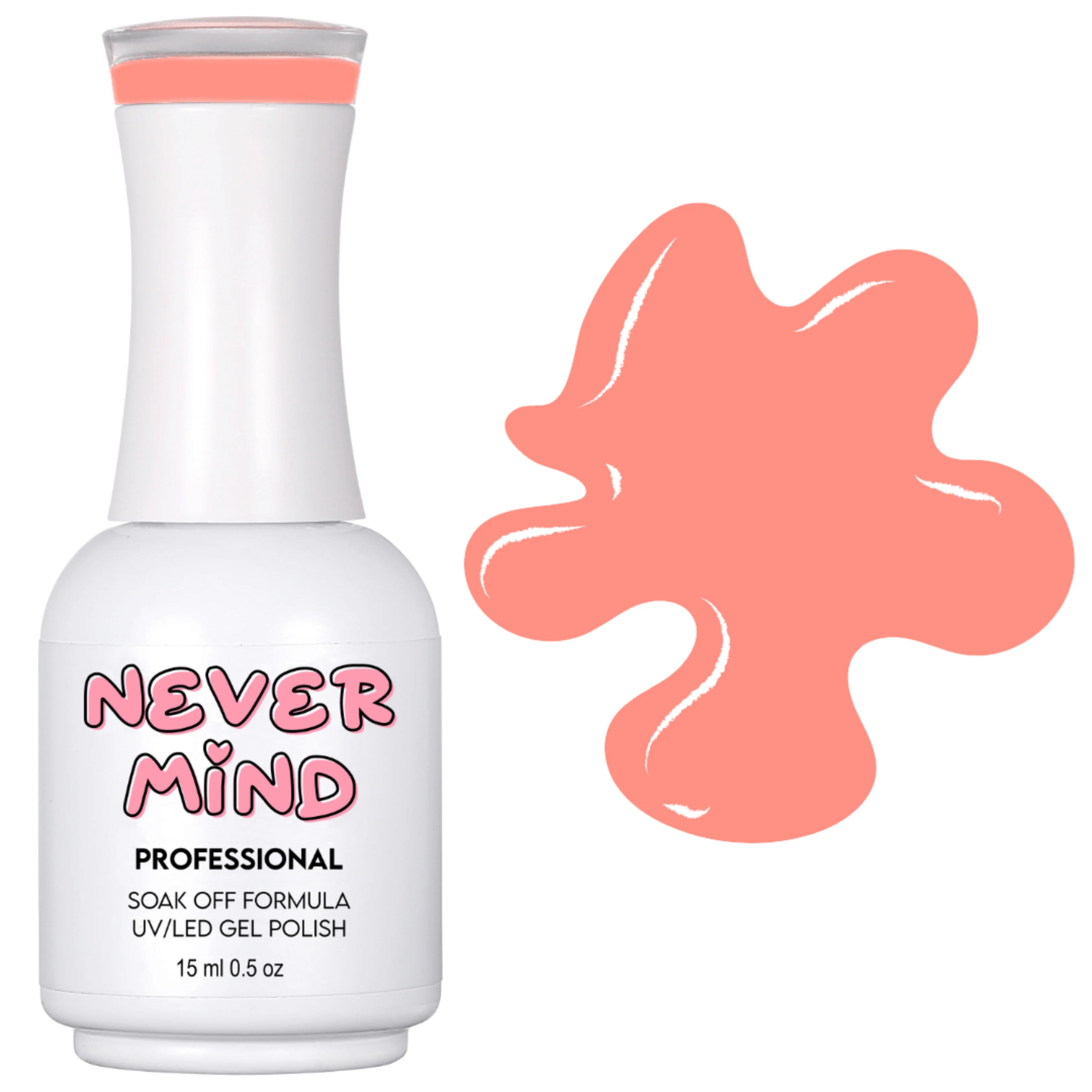 Nevermind Gel Polish N424 Pink Sand Coast