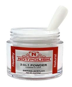 NOTPOLISH 2 In 1 Powder OG 01 Clear - Image 2