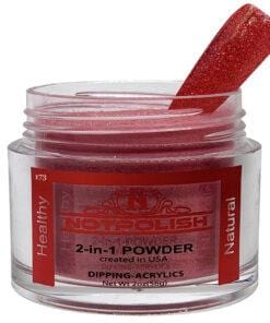 NOTPOLISH 2 In 1 Powder OG 173 Rose Sparkle - Image 2