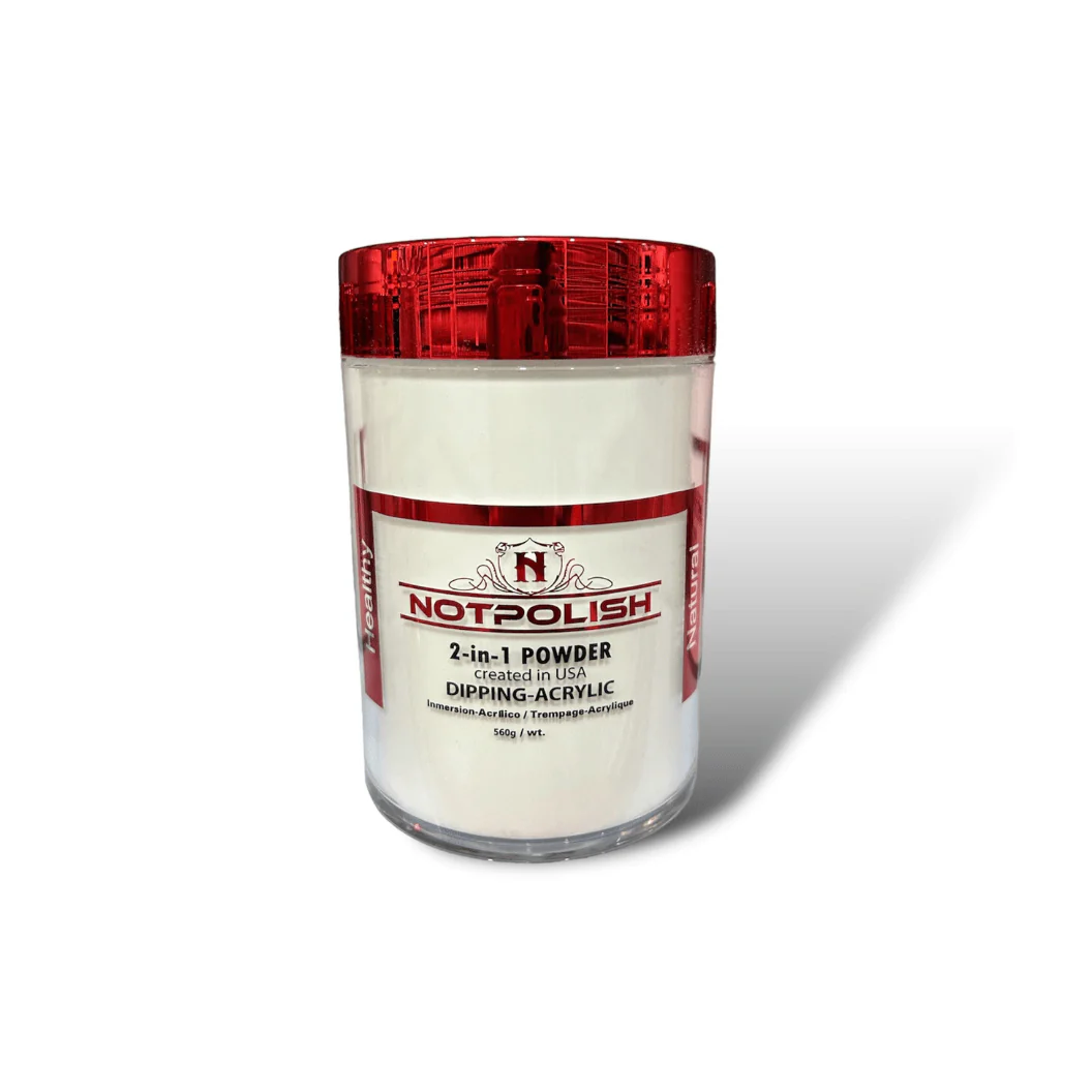 NOTPOLISH 2-in-1 Acrylic & Dipping Powder - Natural