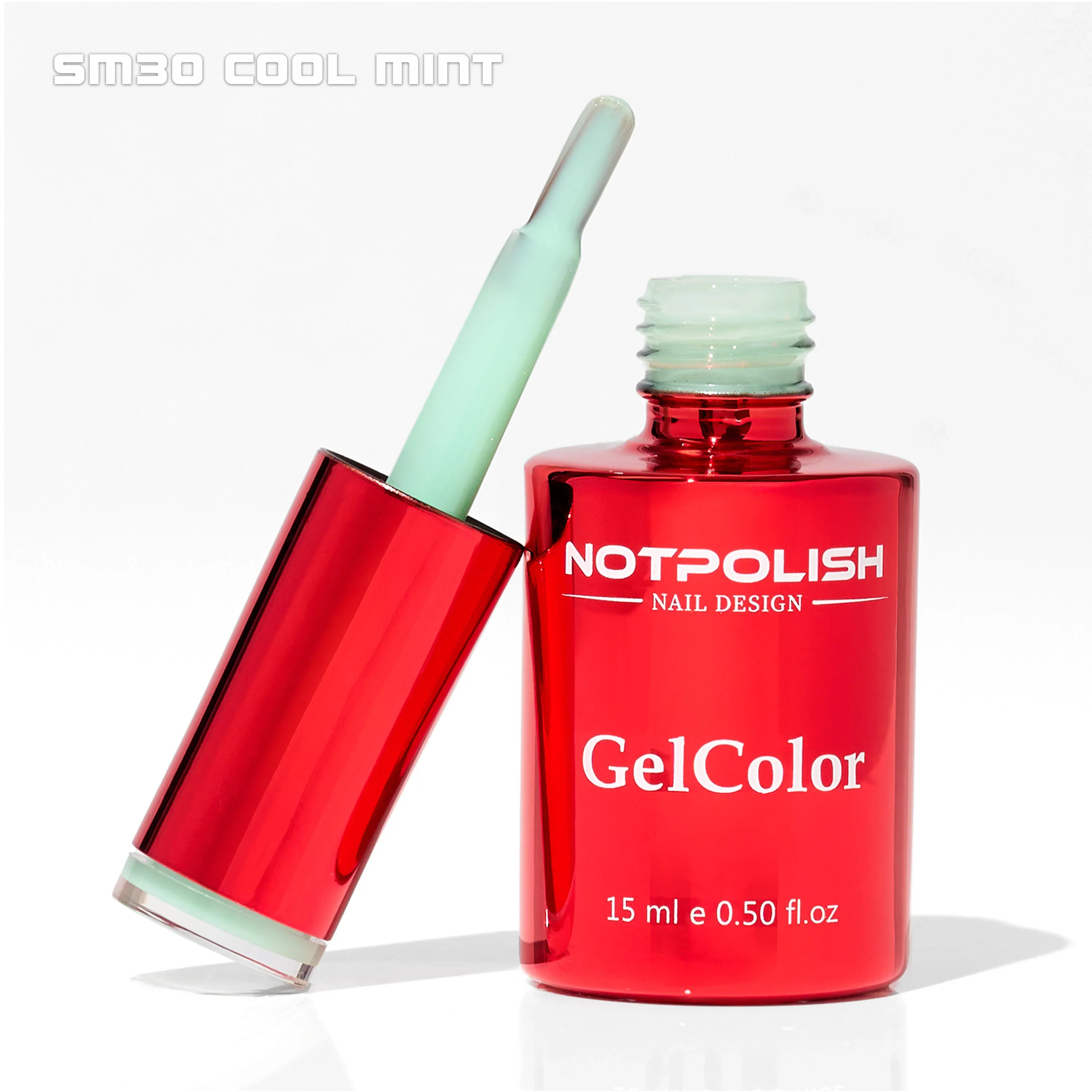 Notpolish Sheer Melts Gel Polish SM30 COOL MINT - Image 2