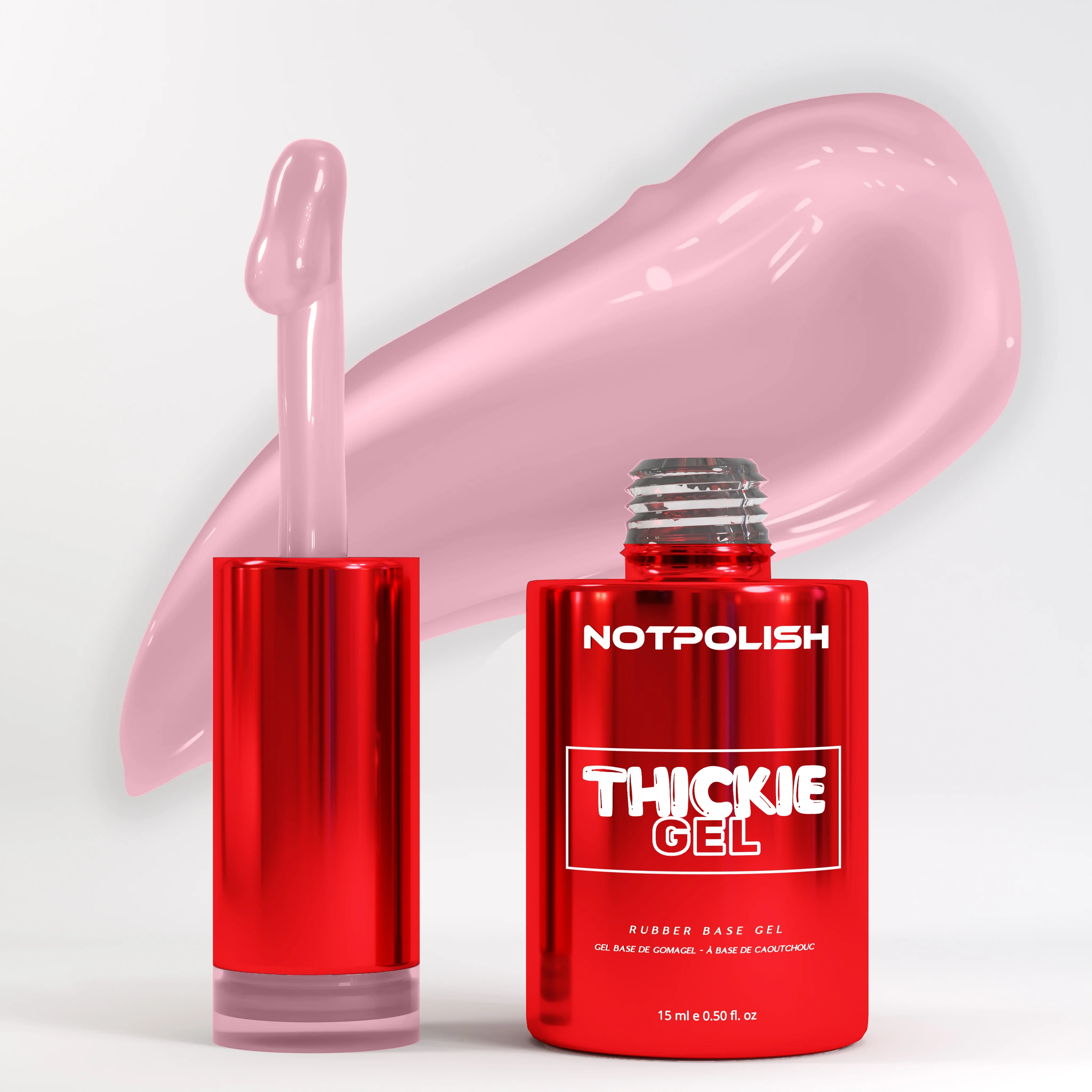 Notpolish Thickie Gel Rubber Base TG07 SOFT PINK