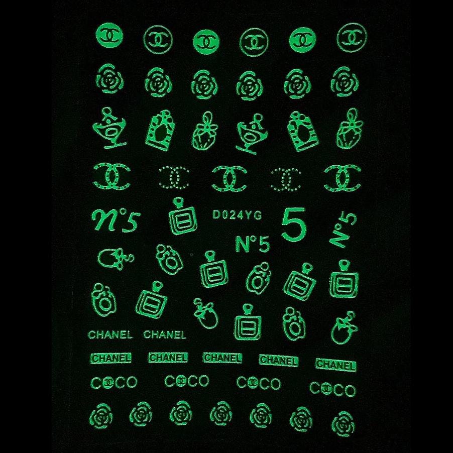 JNBS Nail Sticker Glow In The Dark - Image 2