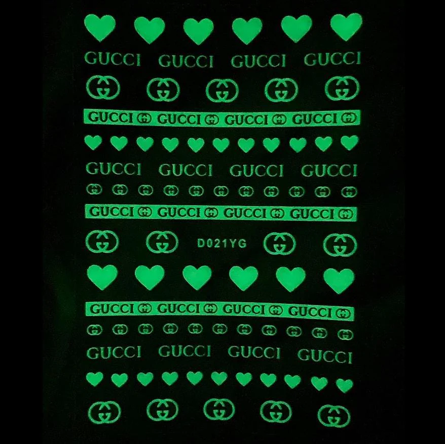 JNBS Nail Sticker Glow In The Dark - Image 4