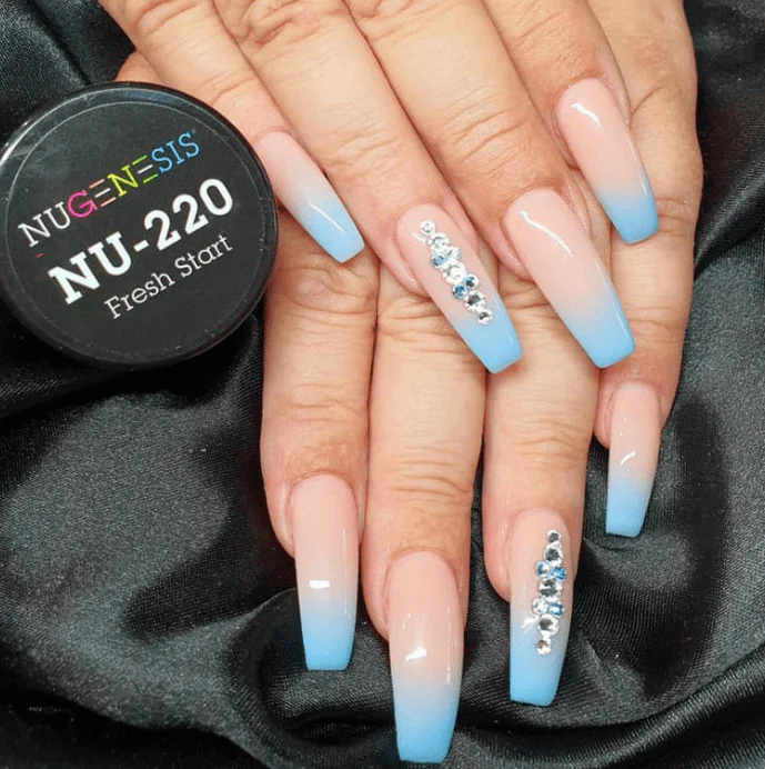 NUGENESIS Nail Dipping Color Powder 43g NU 220 Fresh Start - Image 3