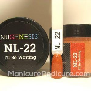 NUGENESIS Nail Dipping Color Powder 43g NL 22 I'll Be Waiting