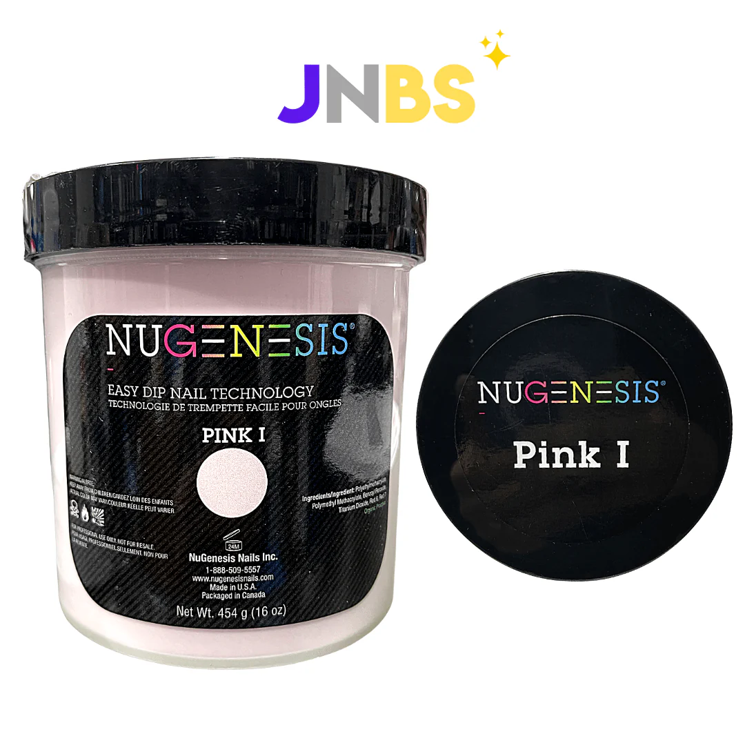 NUGENESIS Nail Dipping Color Powder 454g Pink I 16oz