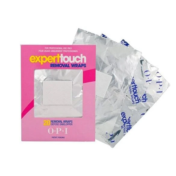 OPI Expert Touch Foil Removal Wraps 20pcs