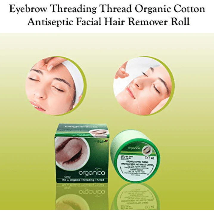 Organica Face & Eyebrow The Only Organic Threading Thread Pack of 300m - Image 3