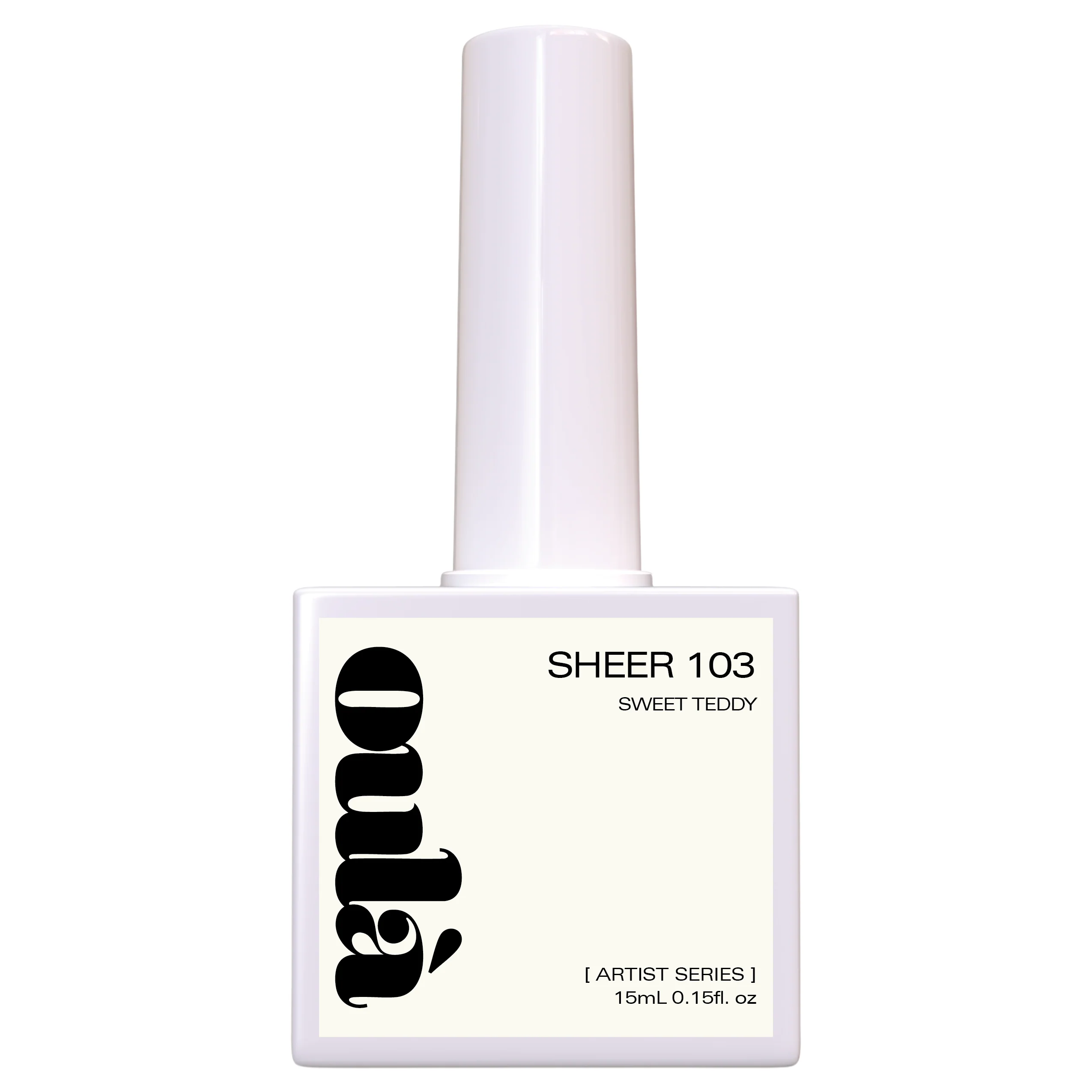 OULA Gel Polish Artist Series OUGS004 Sheer 103 Sweet Teddy