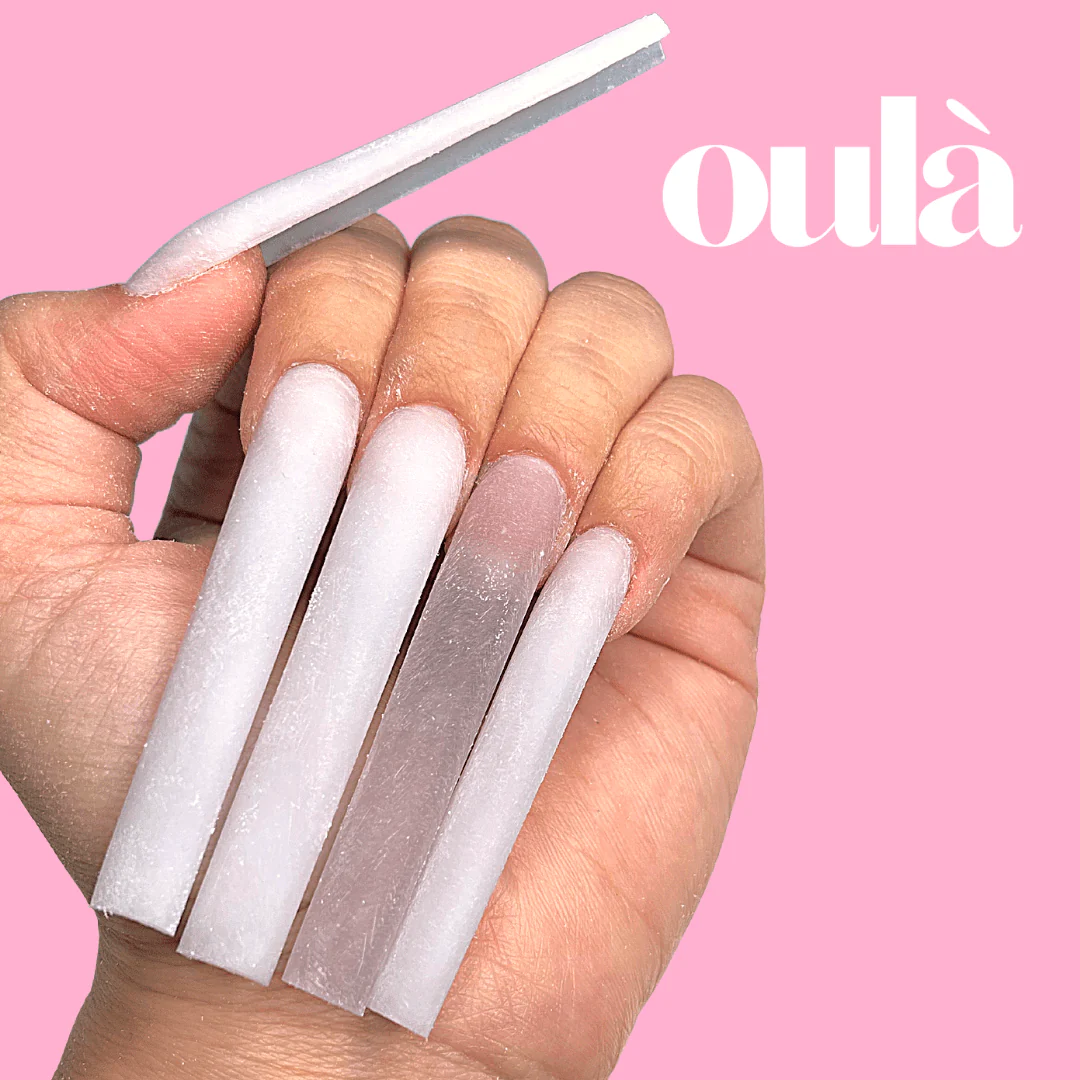 Oulà Nail Enhancement Tips SQUARE 4XL NO C CURVE (Box of 360 tips) - Image 2