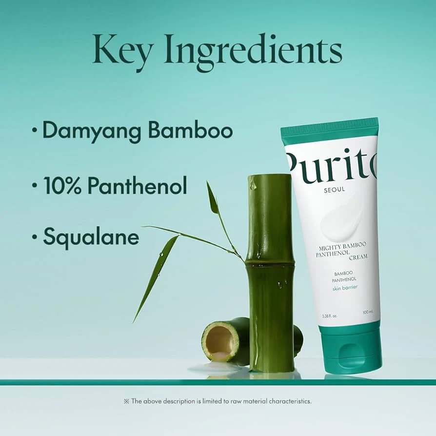 Purito Seoul Mighty Bamboo Panthenol Cream 100mL - Image 2