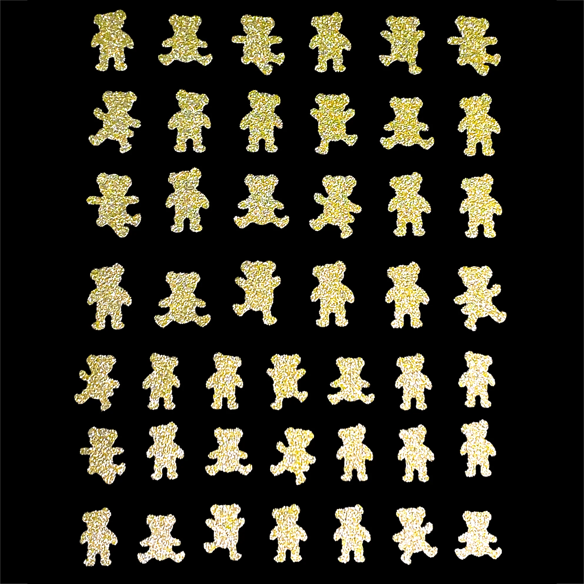 JNBS Nail Sticker Reflective Glitter - Image 7