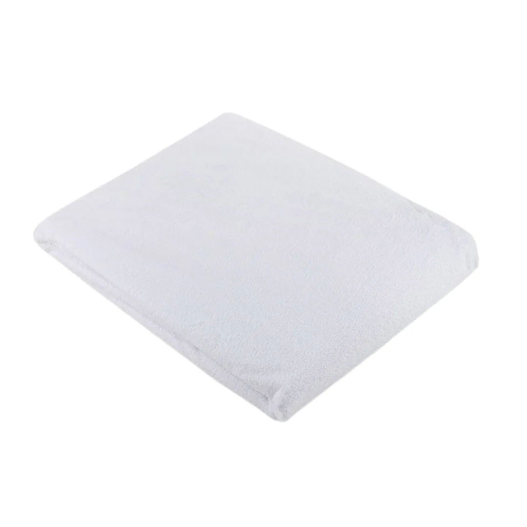Silk B Terry Fitted Bed Sheet With Face Hole - Image 2