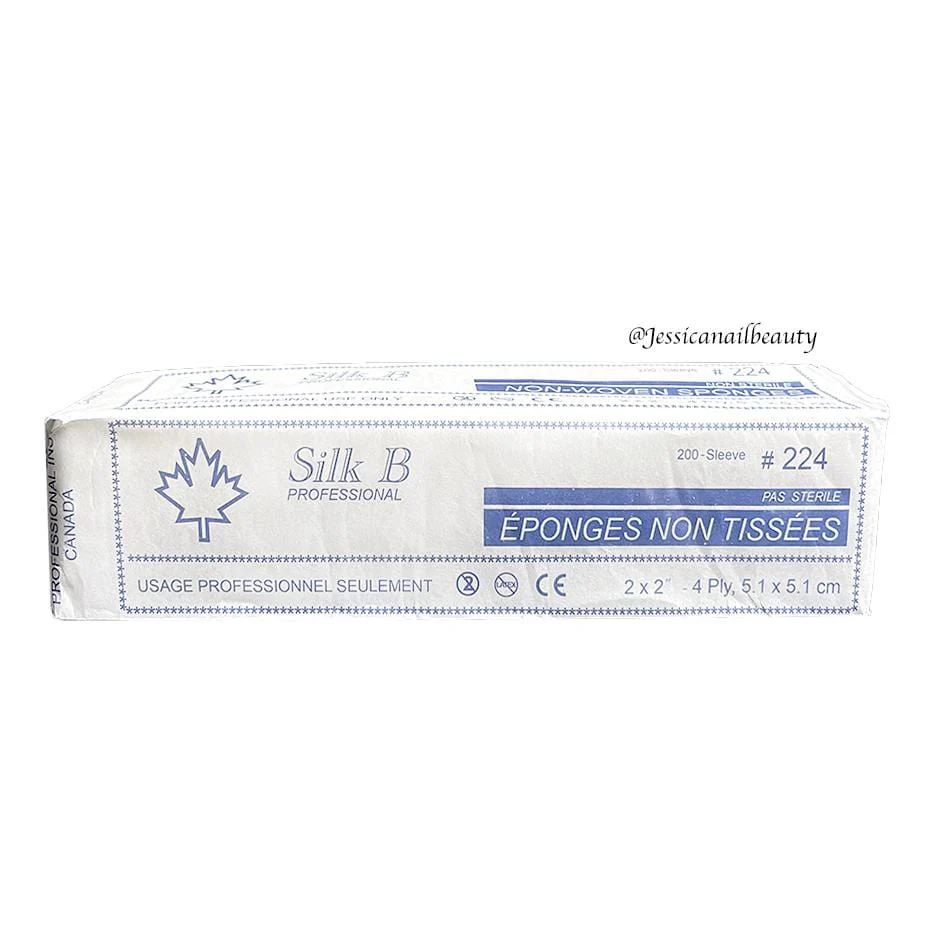 Silk B Non Woven Sponges 200 pcs