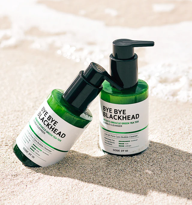 SOME BY MI Bye Bye Blackhead 30 Days Miracle Green Tea Tox Bubble Cleanser 120g - Image 3