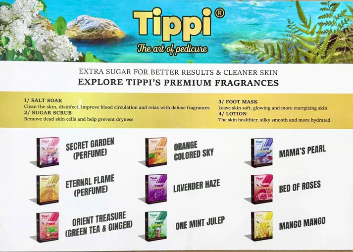 Tippi 4 Steps Pedicure Kit - Image 12