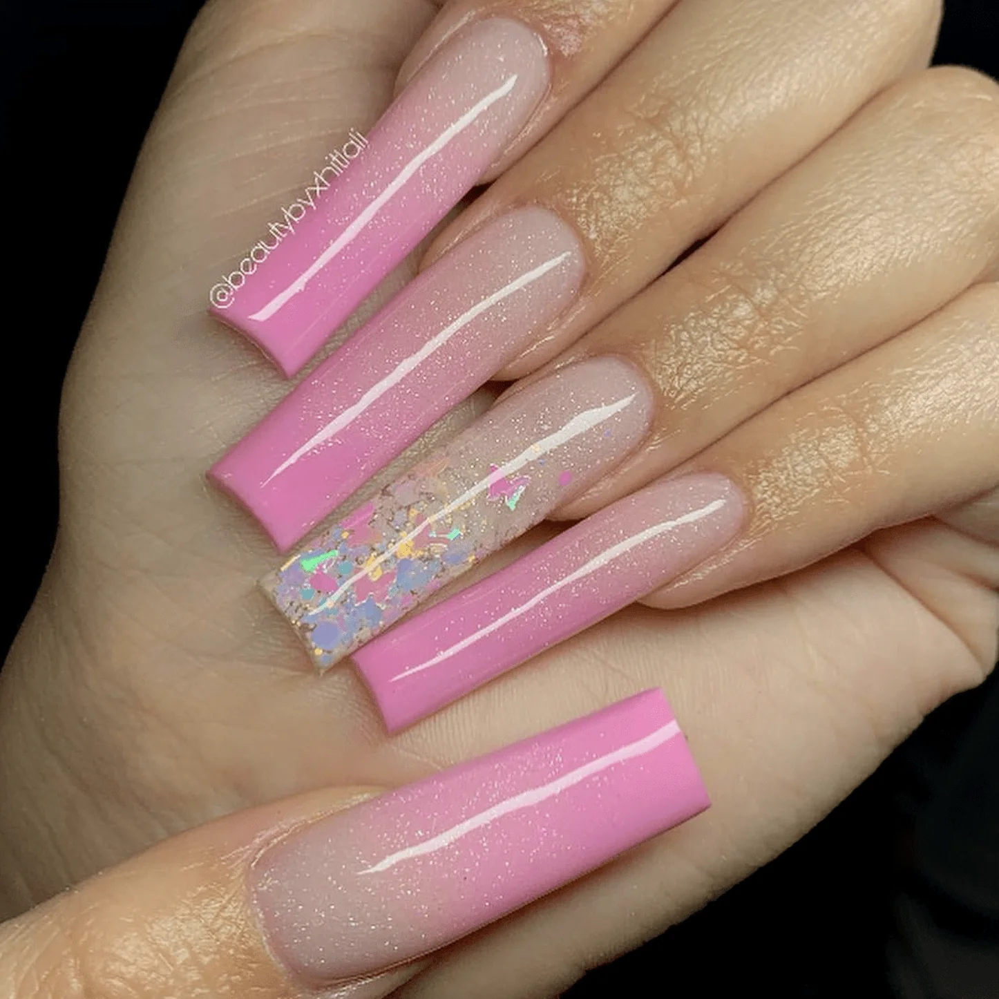 V Beauty Pure Acrylic Powder 0.5 oz 223 Strawberry Shortcake - Image 2