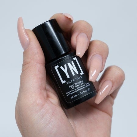 Young Nails Stain Resistant Top Coat Gel 10ml - Image 4